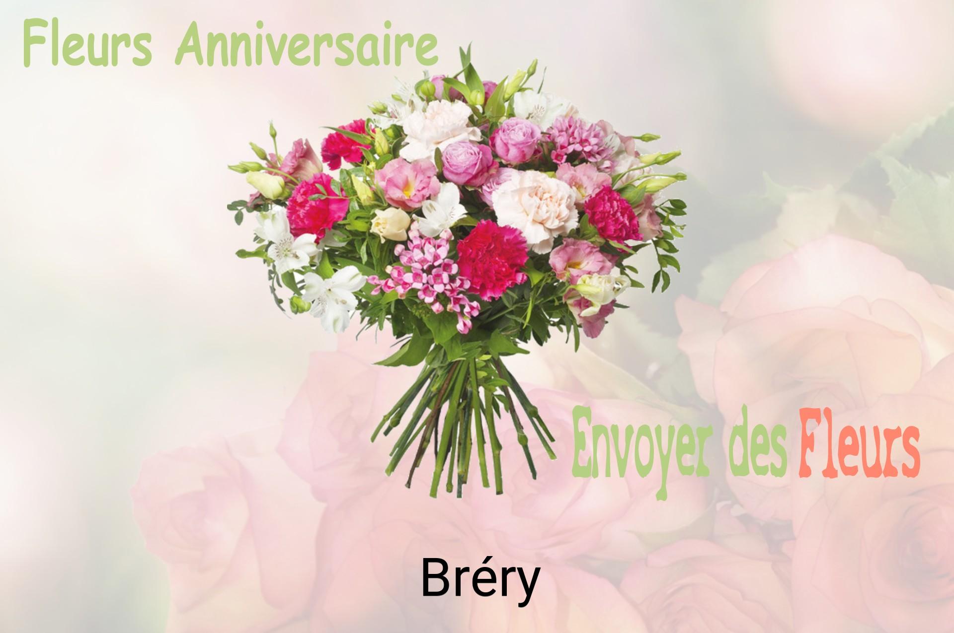 Bouquet de fleurs d’anniversaire livré à Bréry